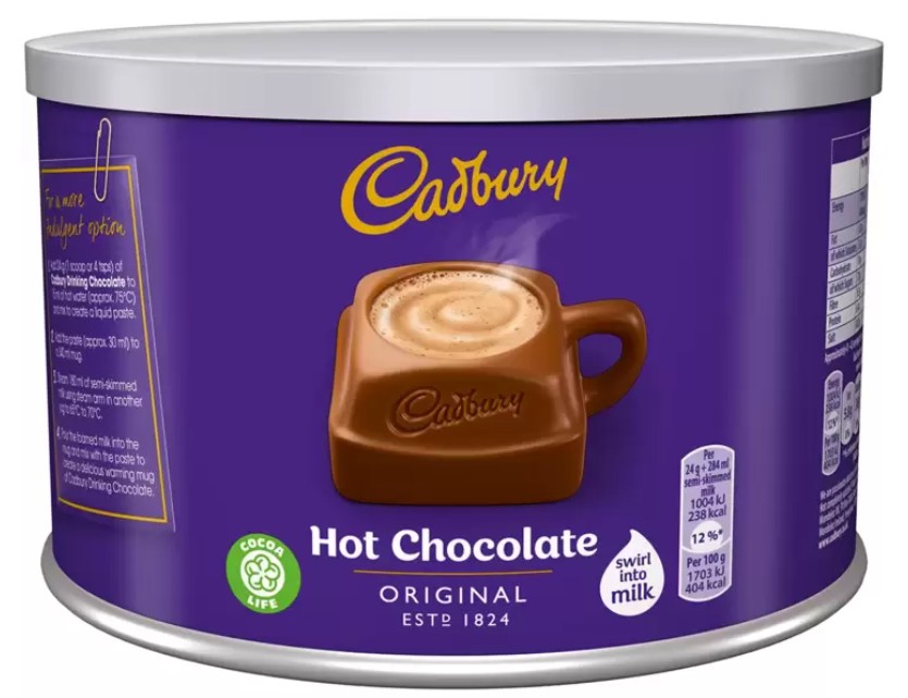 Cadbury Drinking Chocolate, 1kg